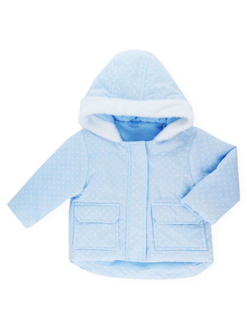 abrigo-unisex-lunares-celeste-sardon