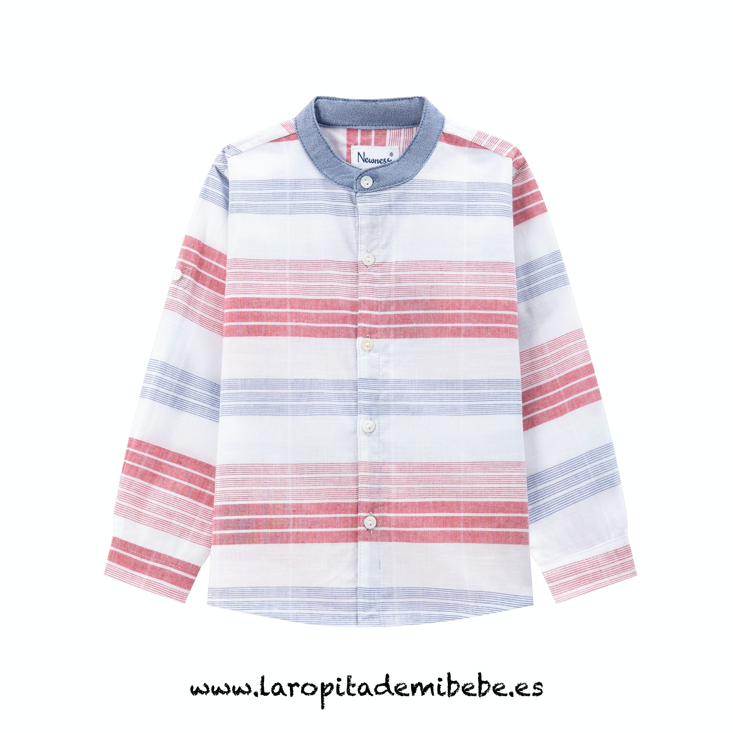 camisa-nino-cuello-mao-rayas