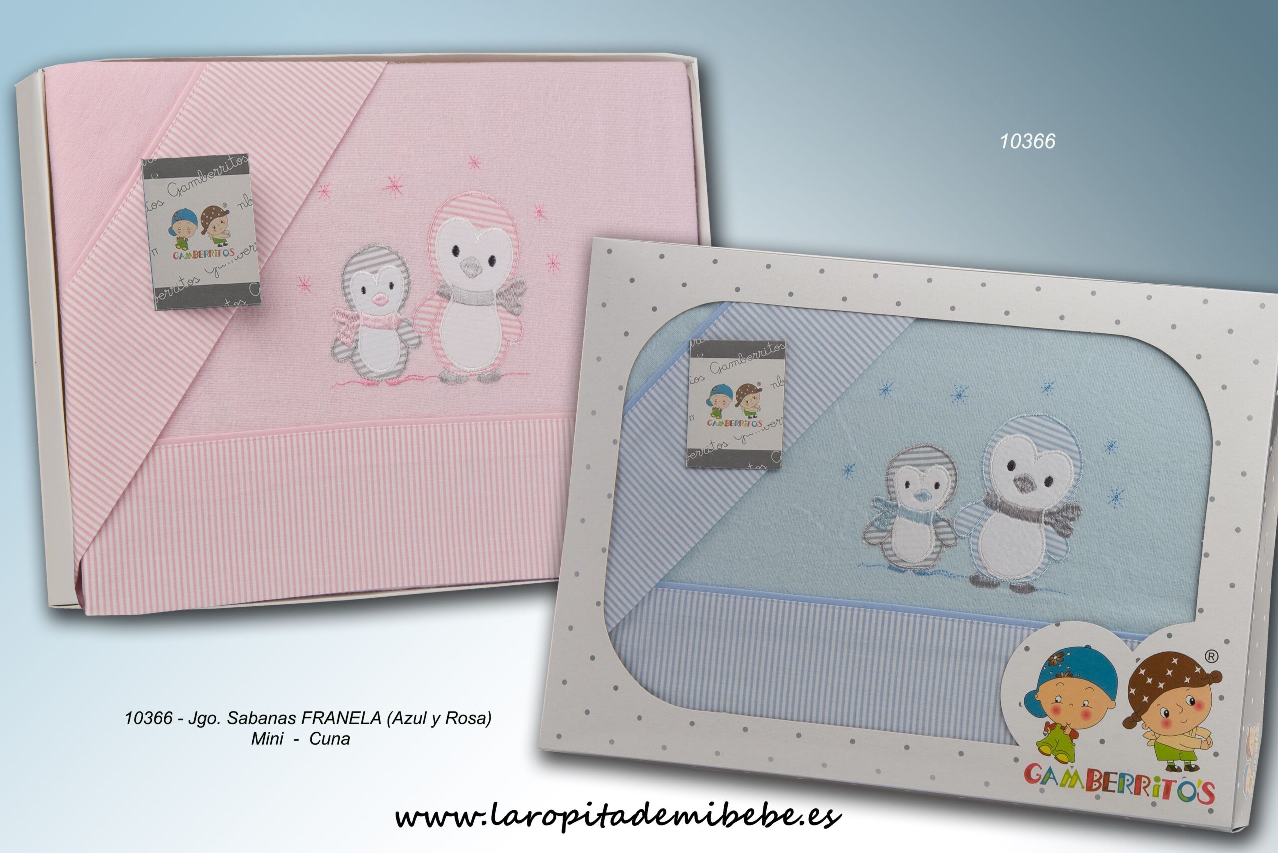 juego-de-sabanas-franela-pingueinos-