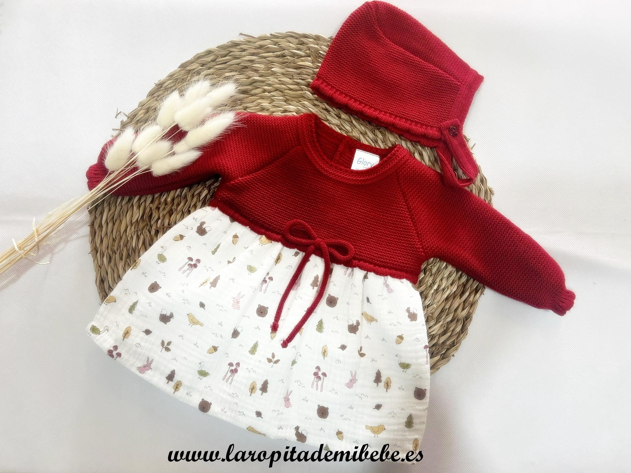 vestido-capota-hojas-glory-bebe