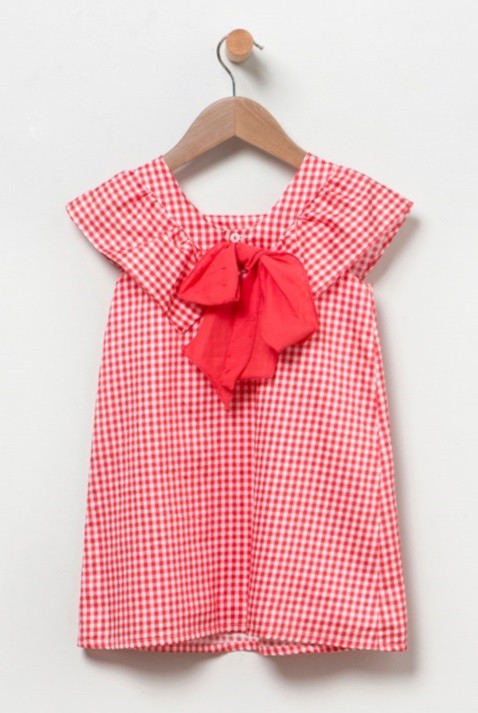 vestido-nina-cuadros-rojo-coco