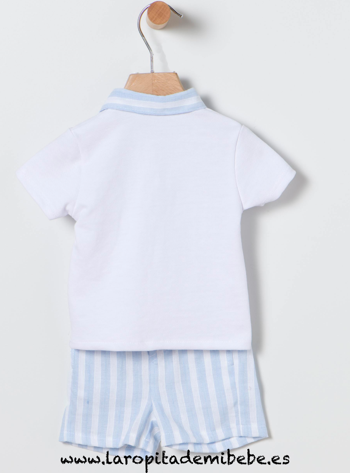 Conjuntos-poloshort-rayas-celeste-coco